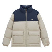 New Balance NBX Academy Puffer Down Asia Sizing 'Beige Navy' AMJ34304-SOT