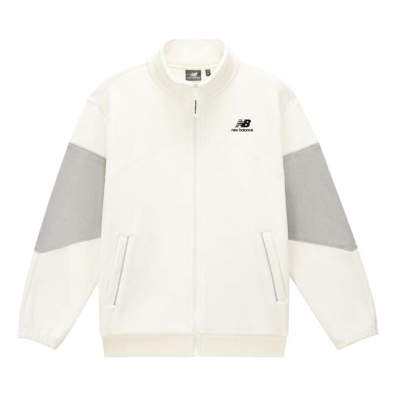 New Balance Casual Lifestyle Jacket Asia Sizing 'White Grey' 6DD38811-IV