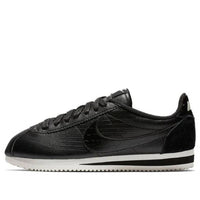 (WMNS) Nike Classic Cortez Leather 'Black Dark Grey-White' 833657-005