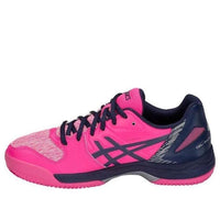 (WMNS) ASICS GelPadel Exclusive 5 SG Soft Ground 'Pink Blue' 1042A004-700