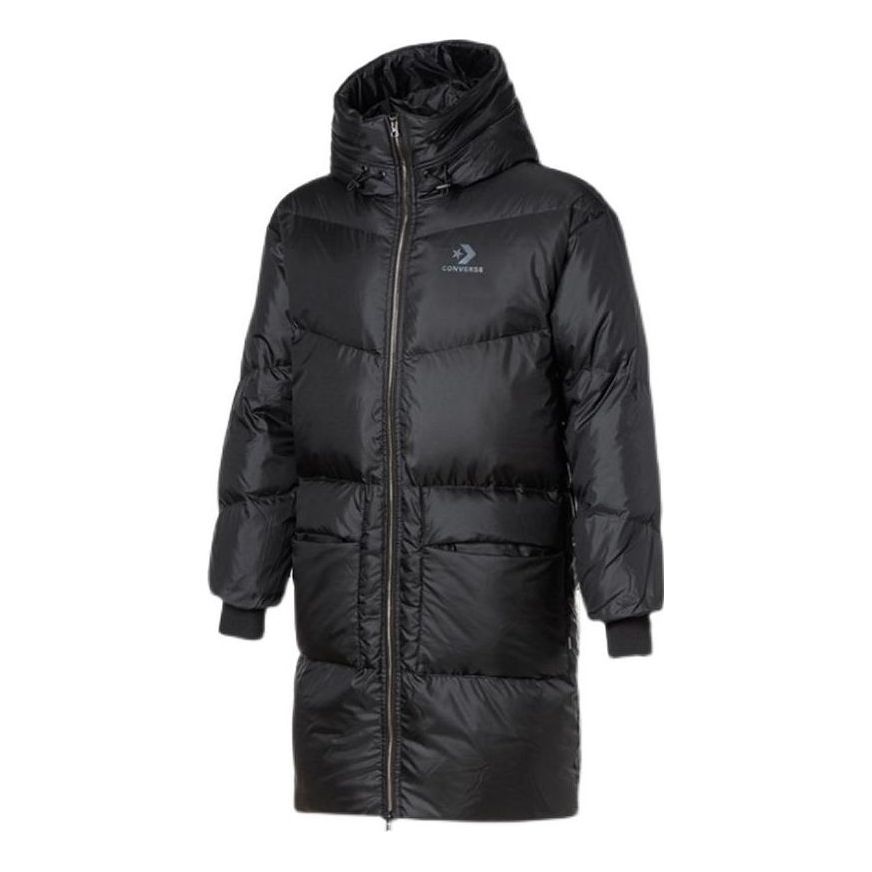 Converse Long Down Jacket Asia Sizing 'Black' 10019328-A05