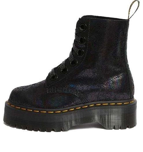 (WMNS) Dr. Martens Molly Metallic Black 25722001