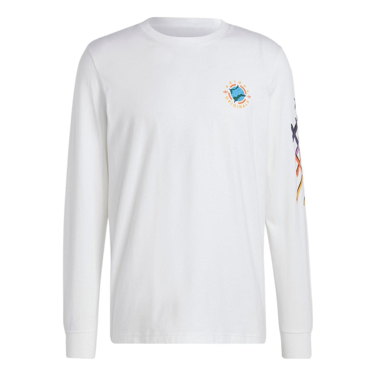 adidas originals Wander Hour Long Sleeve Tee 'White' II8468