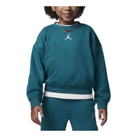 (GS) Air Jordan Essential Crew Sweatshirt 'Green' 35C387-U9C