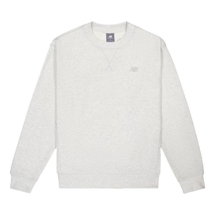 New Balance Athletics French Terry Sweatshirt Asia Sizing 'Ash Heather' MT41506-AHH