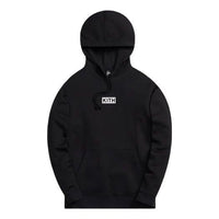 adidas x Kith Stripe Hoodie 'Black White' AAH47916