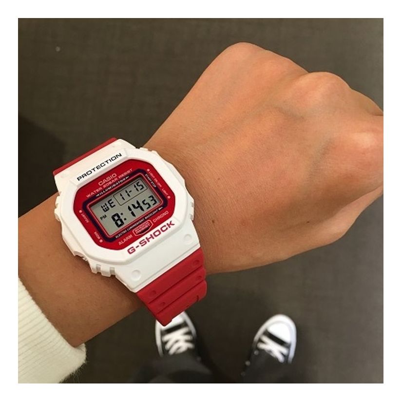 CASIO G-Shock Square 'Red' DW-5600TB-4A