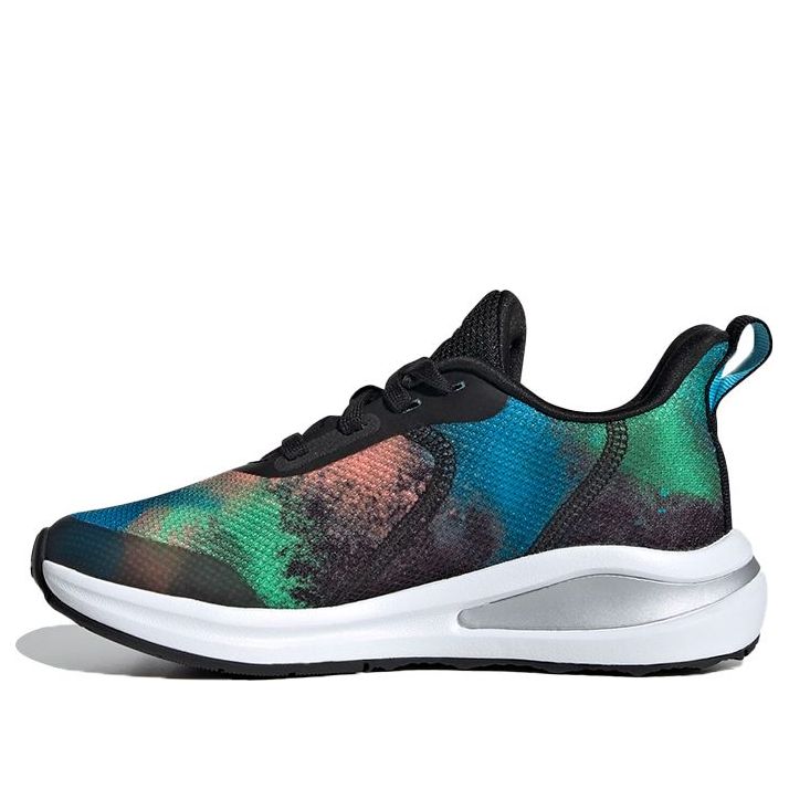 (GS) adidas Fortarun J 'Black Blue Green' FY3868