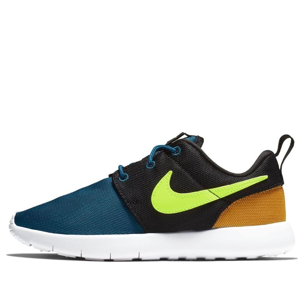 (PS) Nike Roshe One Low-Top Black/Blue/Green 749427-427