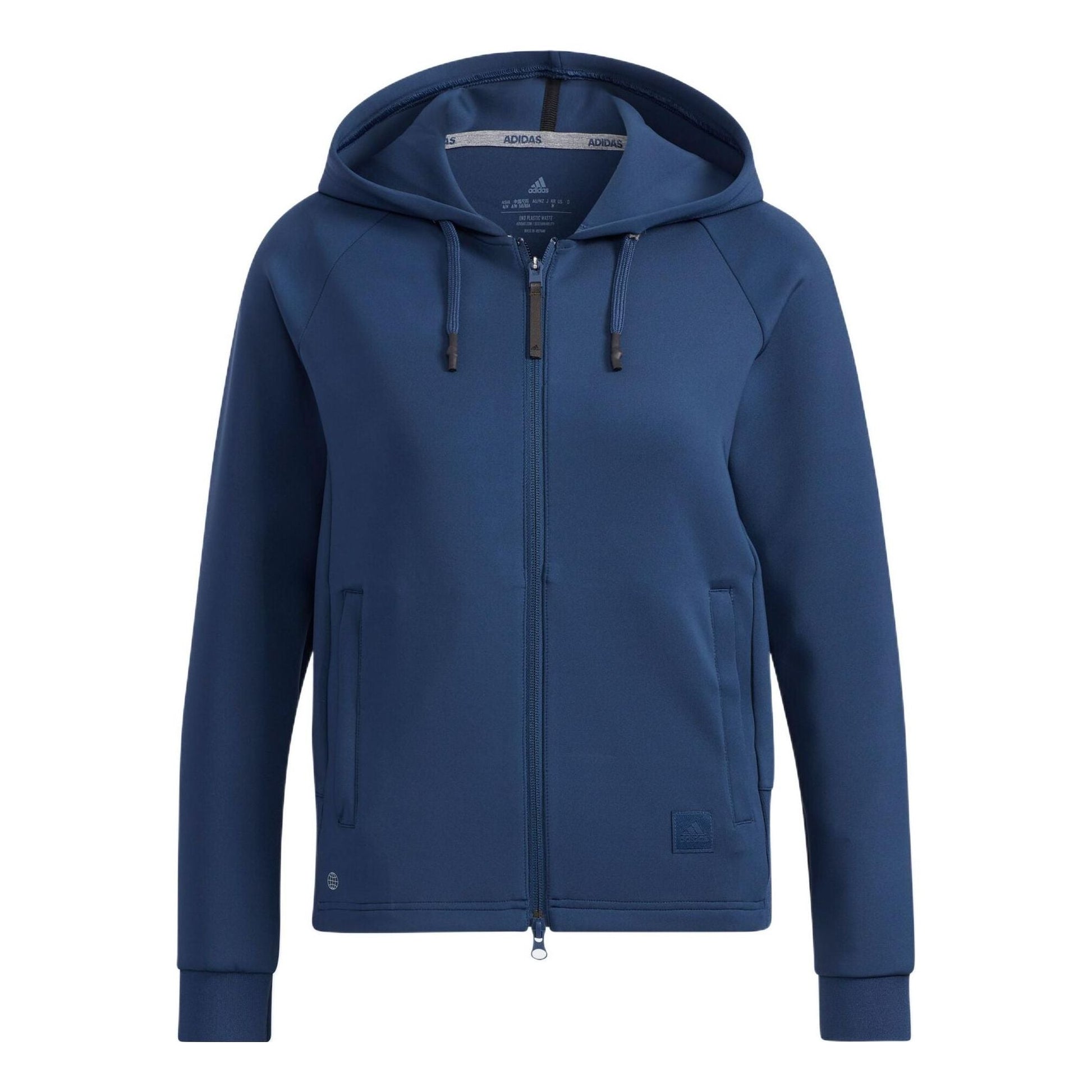 (WMNS) adidas Go-To Hooded Jacket Asia Sizing 'Blue' H64651