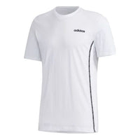 adidas Training Running Sports Round Neck Short Sleeve White FS9758