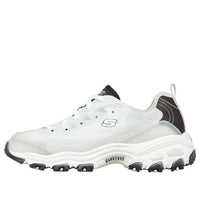 (WMNS) Skechers D'Lites 1.0 Low-Top Running Shoes Grey 149235-WBK