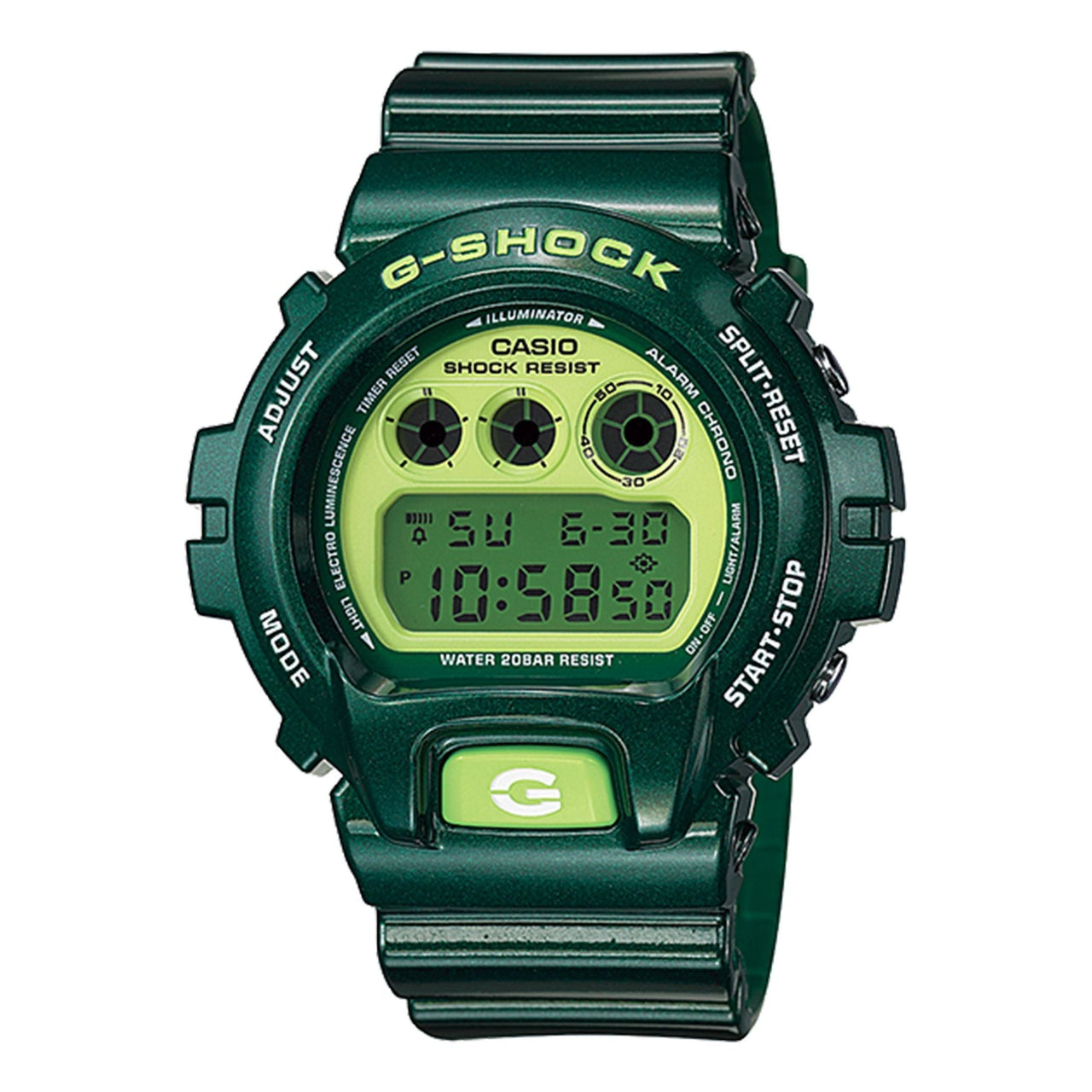 CASIO G-Shock Digital 'Green' DW-6900CC-3