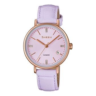 CASIO Business Watch White Analog SHE-4048PGL-6AUPR