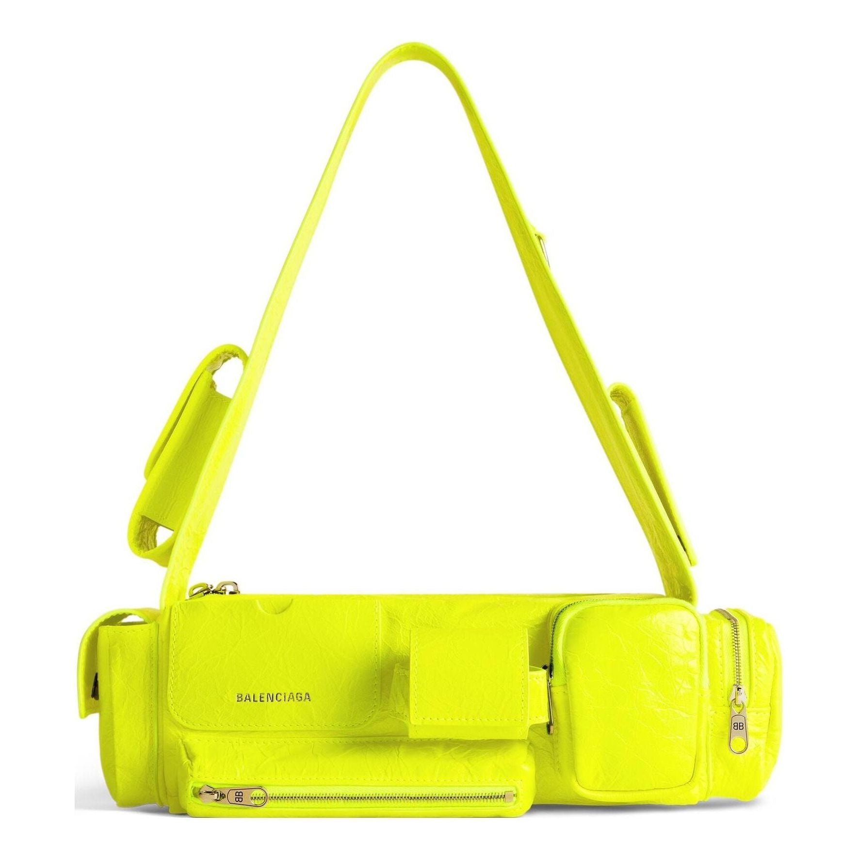 (WMNS) Balenciaga Superbusy Xs Sling Bag 'Fluo Yellow' 762516210CA7206