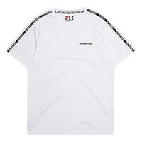 Men's Fila Logo Short Sleeve White T-Shirt T11M031109F-WT