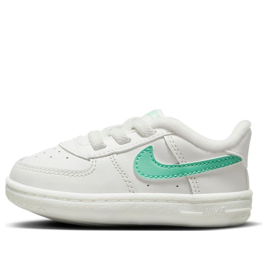 (TD) Nike Force 1 Baby Crib Booties 'White Emerald Rise' DQ0364-104