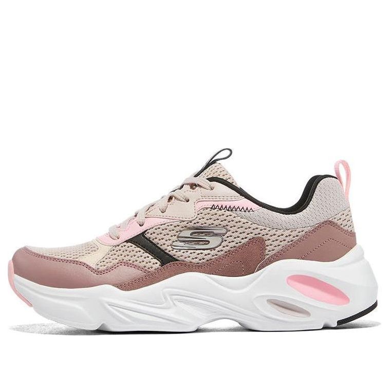 (WMNS) Skechers Stamina Airy Low Top Running Shoes Dark-Pink 149518-MVPR
