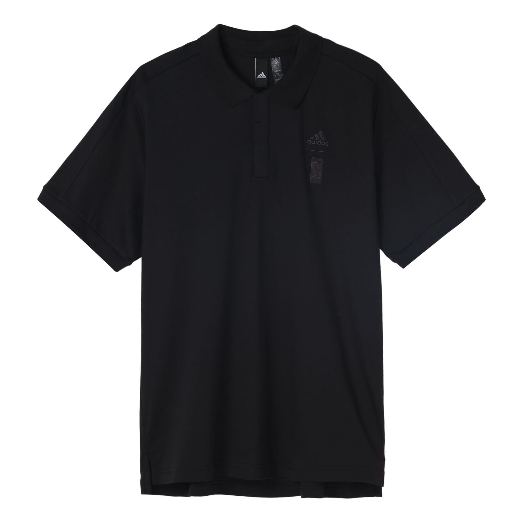 adidas Wuji Premium Short Polo Shirts 'Black' IA8107