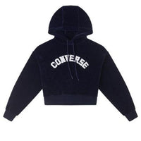 (WMNS) Converse Hoodie 'Dark Blue' 10026557-A02