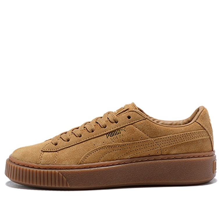 (WMNS) PUMA Suede Skate shoes 'Brown' 365698-09