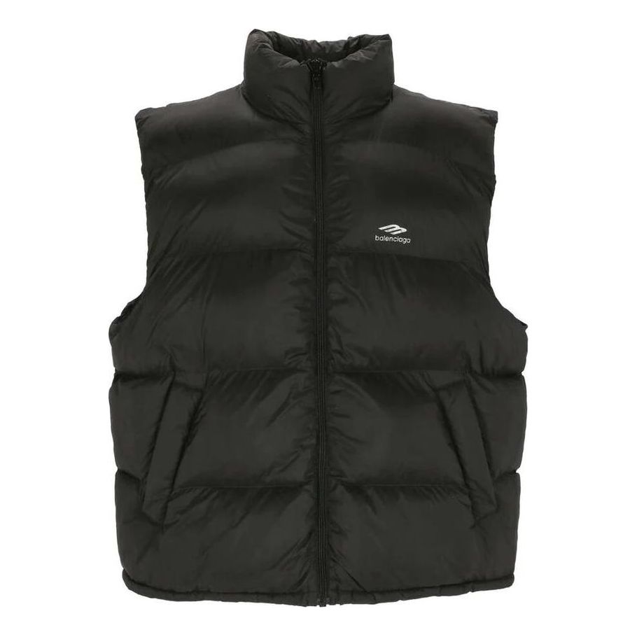 Balenciaga 3b Sports Icon Puffer Vest 'Black' 773987TPO391000
