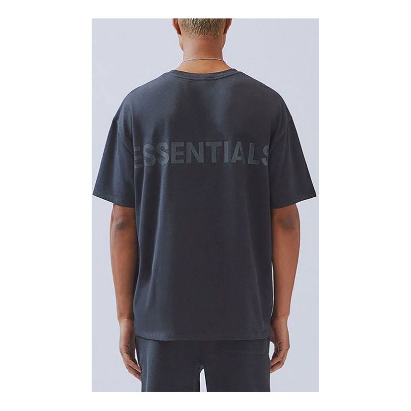 Fear of God Essentials Basic Short Sleeve Unisex Black FOG-SS20-123