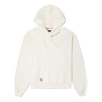 (WMNS) Converse Crafted Fashion Graphic Hoodie Asia Sizing 'White' 10024178-A02