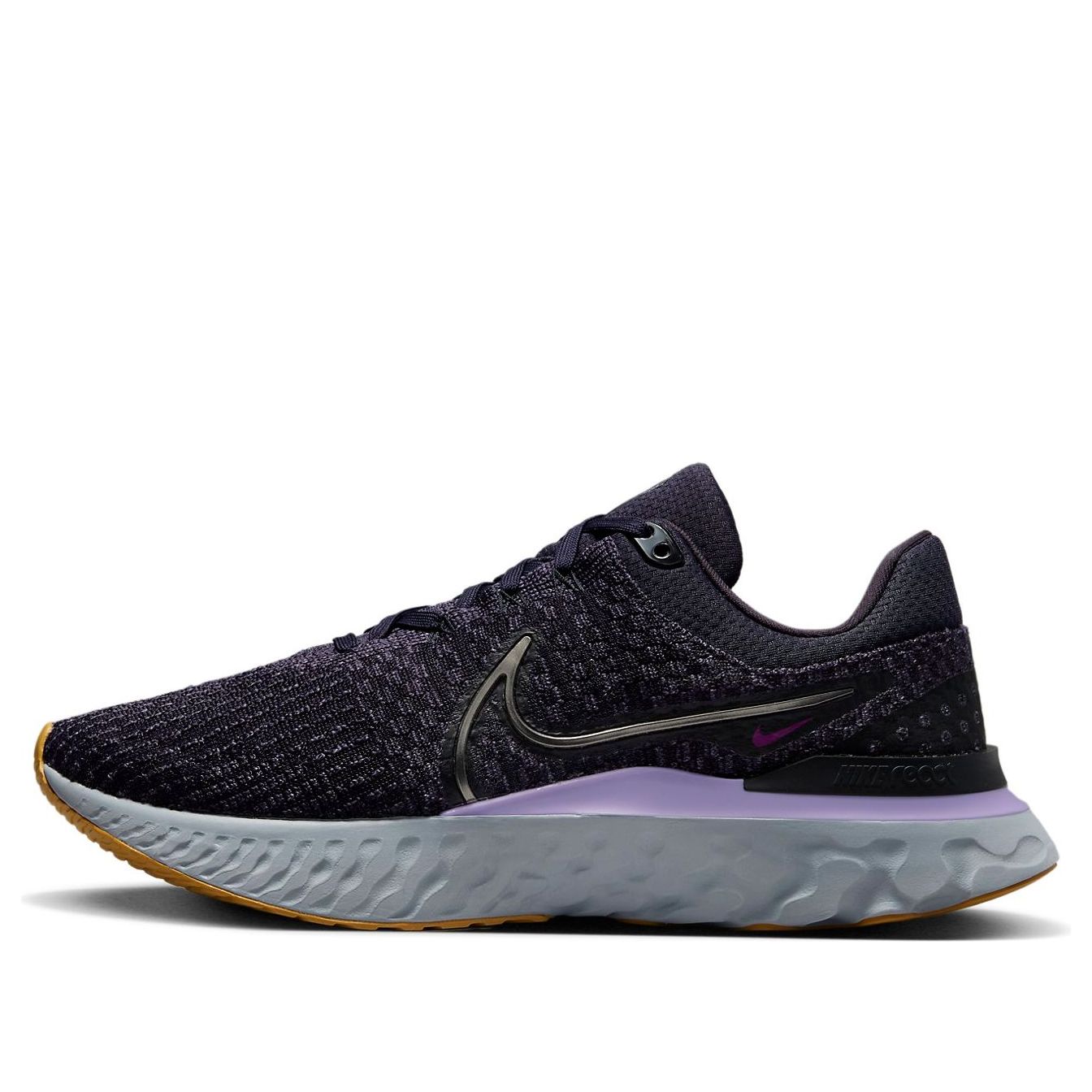 Nike React Infinity Run Flyknit 3 'Cave Purple Cool Grey' DH5392-502