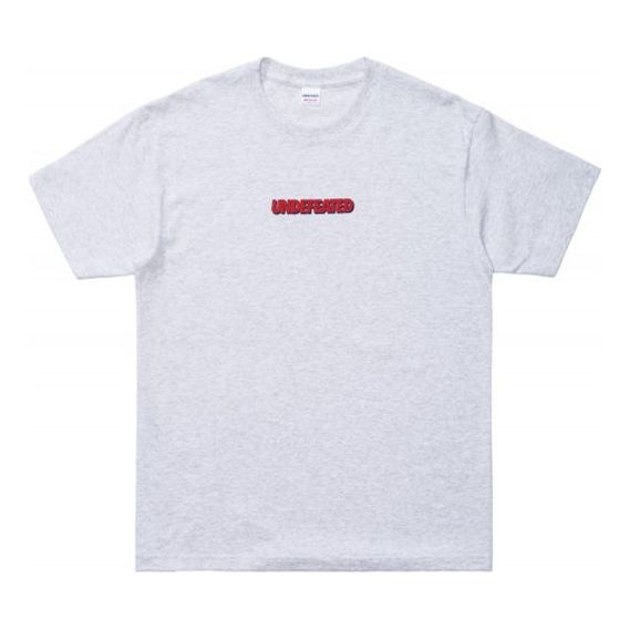 Men's UNDEFEATED Shadow Tee Logo Short Sleeve Gray 80092-GRAY