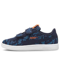 (PS) PUMA Smash 2 Archeo Leisure Board Shoes Blue/Orange 373138-02