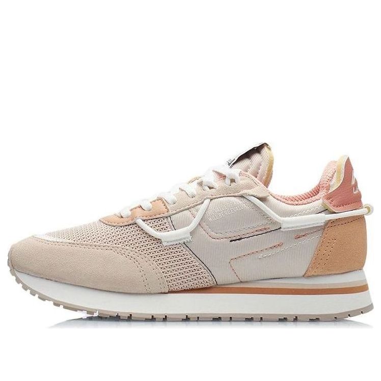 (WMNS) Li-Ning Shatterstar 'Beige Orange' AGCR330-4