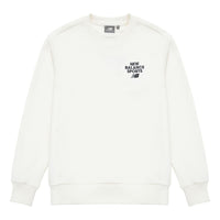 New Balance Sportswear Sweatshirt Asia Sizing 'White' 5CD12023-IV