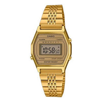 CASIO Waterproof Quartz Unisex Mens Gold Digital LA690WGA-9