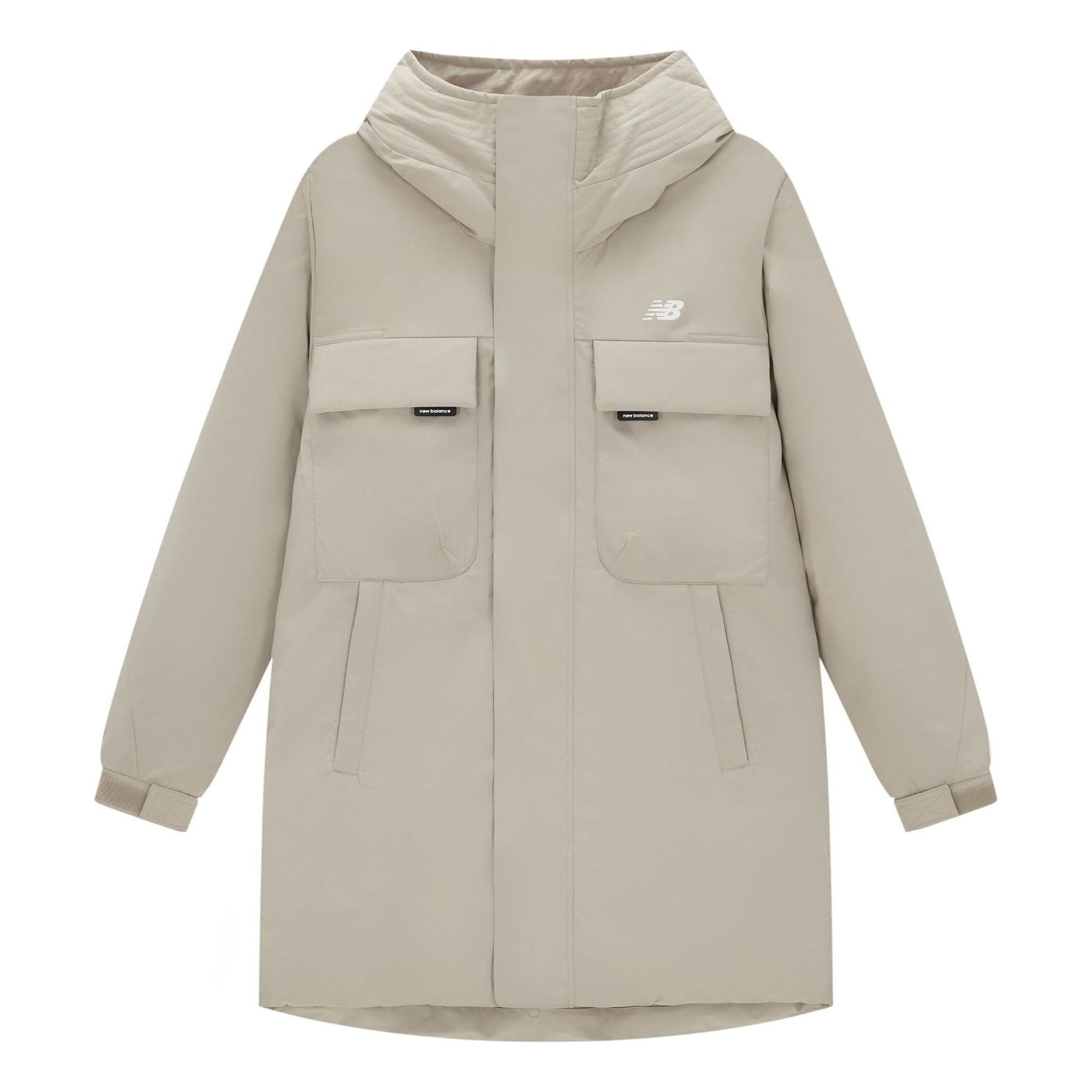 New Balance Warm Down Cargo Jacket Asia Sizing 'Beige' AMJ34300-SEN