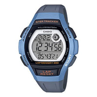 CASIO Waterproof Sports Shockproof Blue Digital LWS-2000H-2A