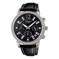 CASIO Waterproofes Black Analog SHE-5025BL-1ADR