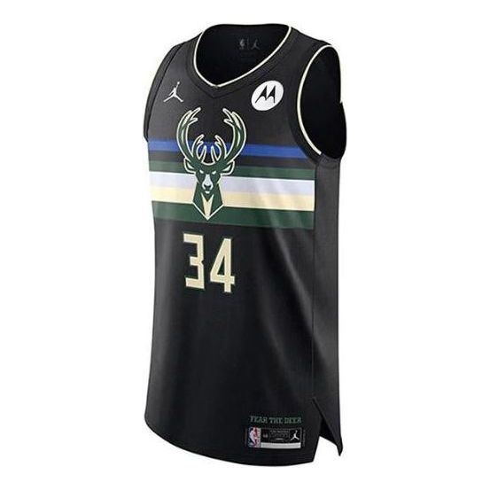 Air Jordan x NBA Milwaukee Bucks 21-22 Jerseys 'Giannis Antetokounmpo 34' CV8859-015