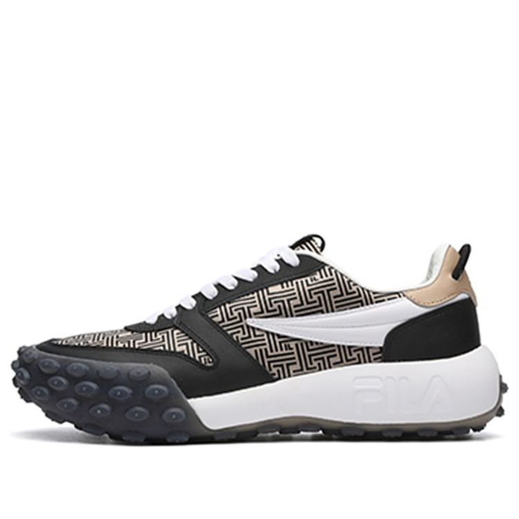 FILA Fashion Sneakers Low-Top Running Shoes 'Black Beige' F12M144141FBC