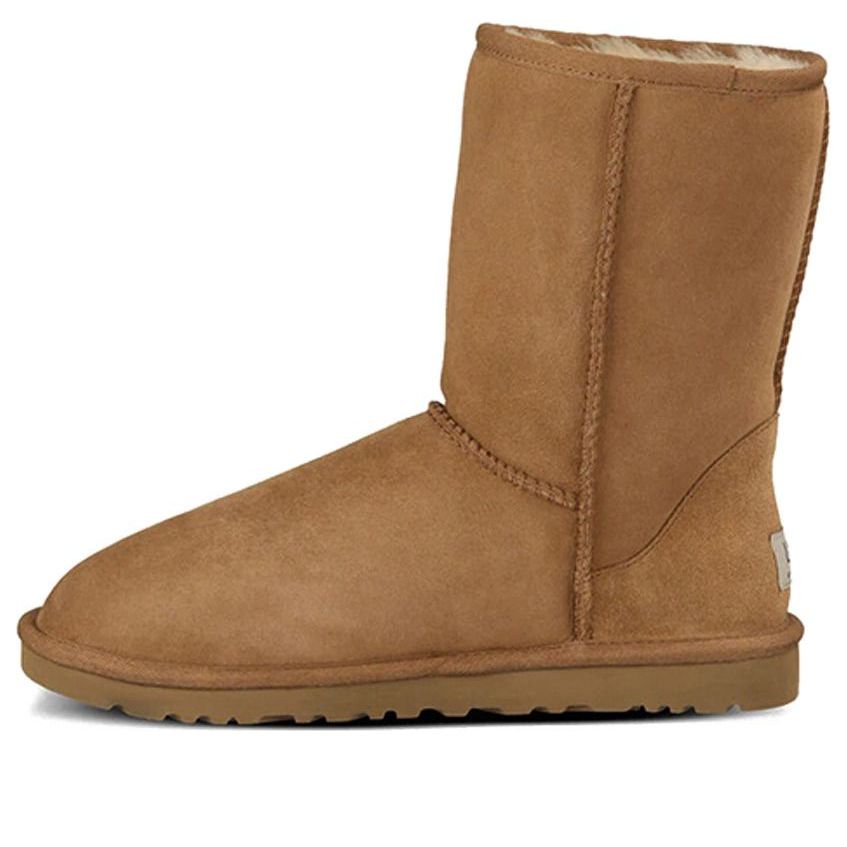 (WMNS) UGG Classic Short Snow Boots Brown 'Chestnut Brown' 5825-CHE