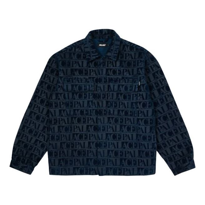 PALACE Alphabet Logo Loose Casual Jacket Unisex Navy Blue PAL-FW20-375