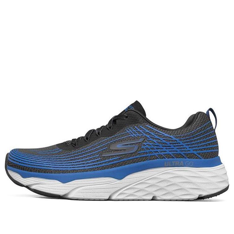 Skechers Max Cushioning Elite Low-Top Black/Blue 54430-BKBL
