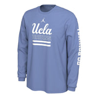 Air Jordan UCLA College Long-Sleeve T-Shirt 'Valor Blue' HF7593-448