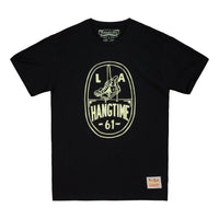 Mitchell & Ness x Fred Segal LA Hangtime T-shirt 'Black' BMTRLD21105-CLBBLCK