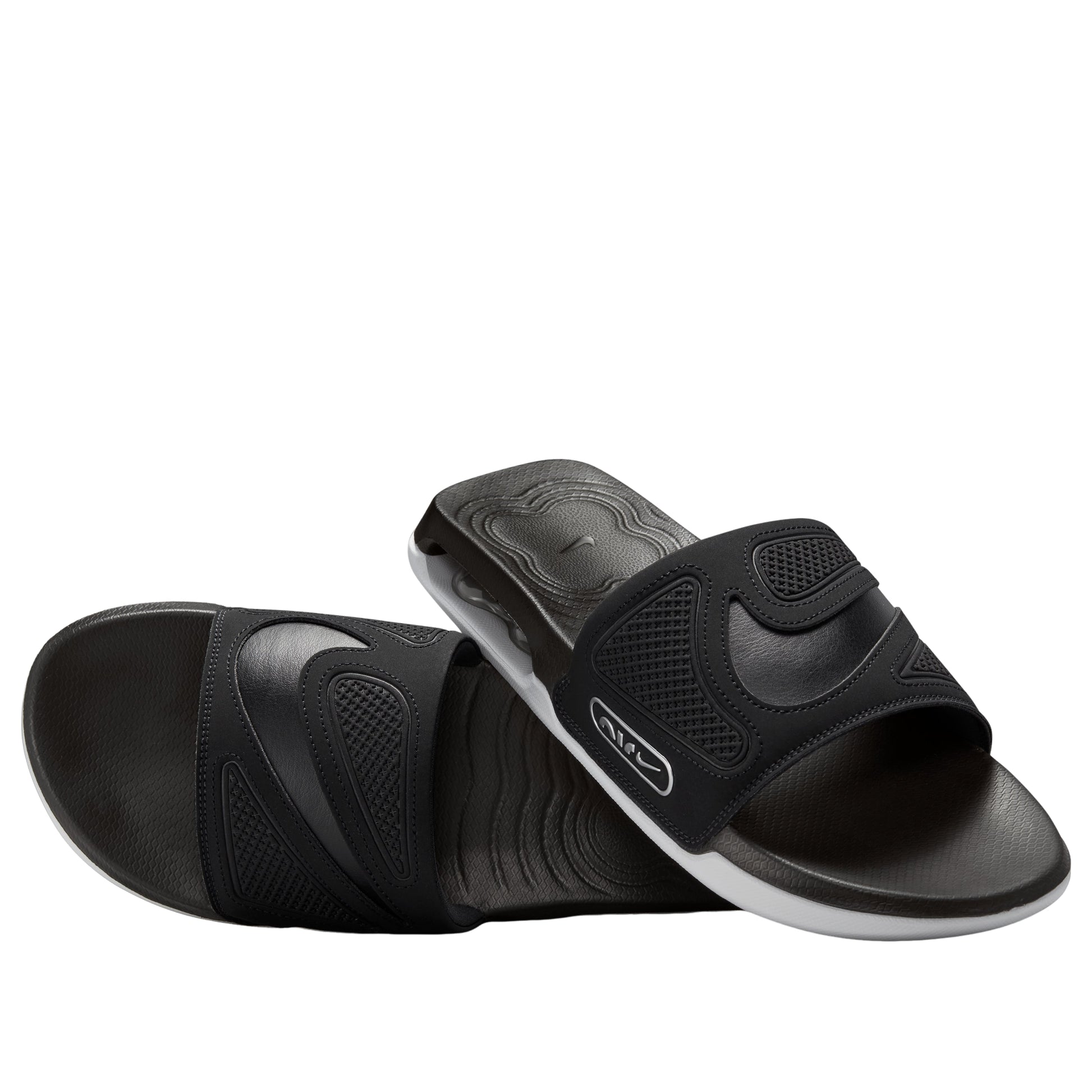 Nike Air Max Cirro Slide 'Black Metallic Silver' DC1460-004