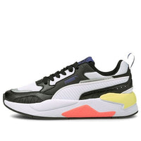PUMA X-Ray 2 Square Jr Running Shoes Black/White/Yellow 374190-07