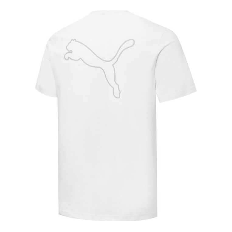 PUMA Back Big Logo Tee 'White' 671961-02