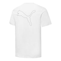 PUMA Back Big Logo Tee 'White' 671961-02