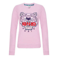 (WMNS) KENZO SS21 Classic Tiger Head Printing Long Sleeves Light Pink Hoodie F862SW7054XA-33