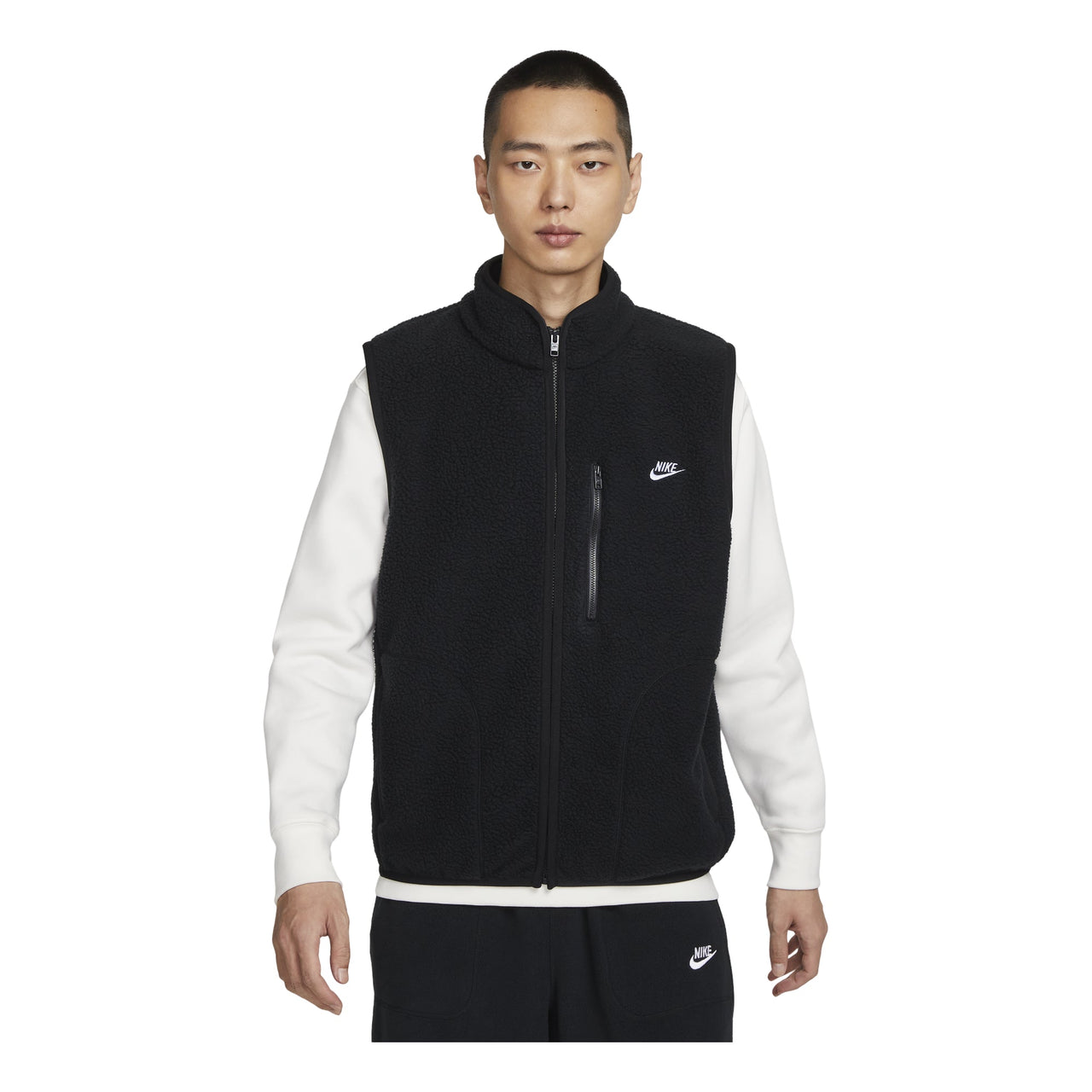 Nike Sportswear Club Winterized Vest 'Black' FZ0895-010
